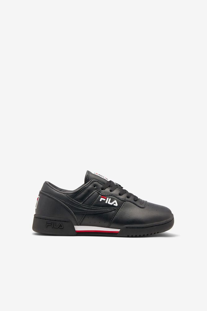 Fila Original Fitness Trainers Black - Kids - 13257XVJI